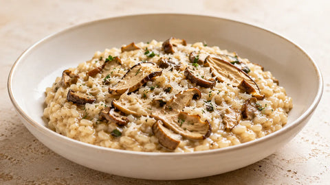 Porcini Risotto with Dried Boletus edulis