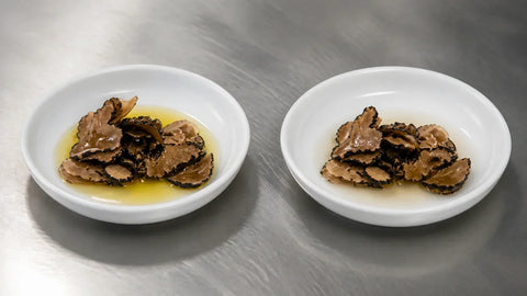 Summer Truffle Carpaccio in Olive Oil vs Brine for Professional Kitchens