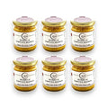 Six-pack of Boss White Truffle Butter jars in Gourmet Edition with black truffle flavour