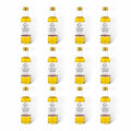 Twelve 100 ml bottles of Black Truffle Olive Oil with 2% Tuber melanosporum flavouring