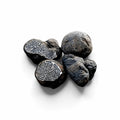Four fresh Tuber macrosporum Smooth Black Truffles selected for A Grade culinary use