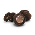 Fresh Tuber brumale A Grade whole Black Winter Truffles arranged on a dark surface