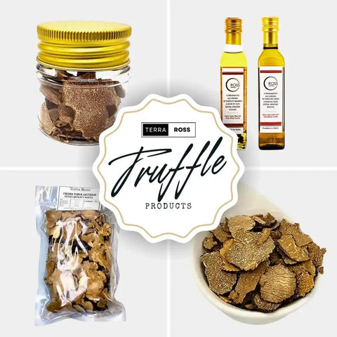 Truffle products assortment.